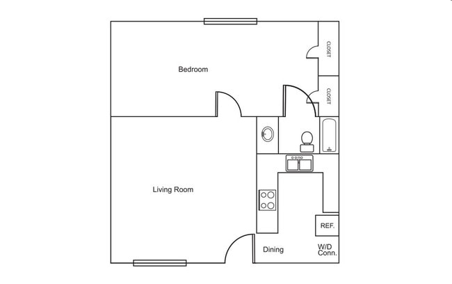 Ridge 1x1 - Ridge & Parkdale Apartments