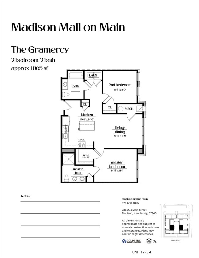 Floorplan - Madison Mall on Main Luxury Apartments