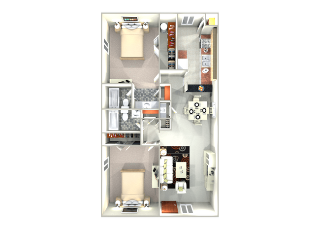 Floorplan - The Lowell at Mueller