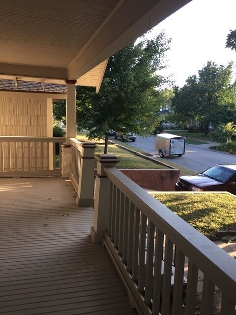 PORCH LOOKING SOUTH - 1431 S Elwood Ave