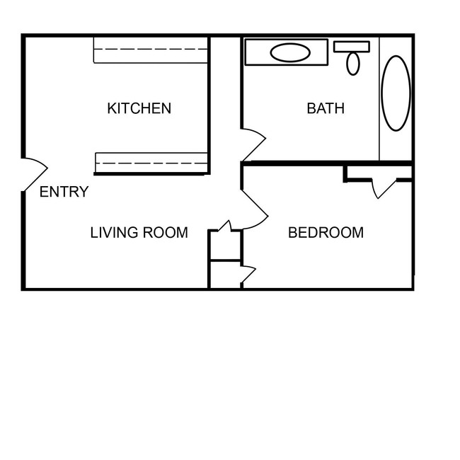 Floorplan - MacArthur Apartments