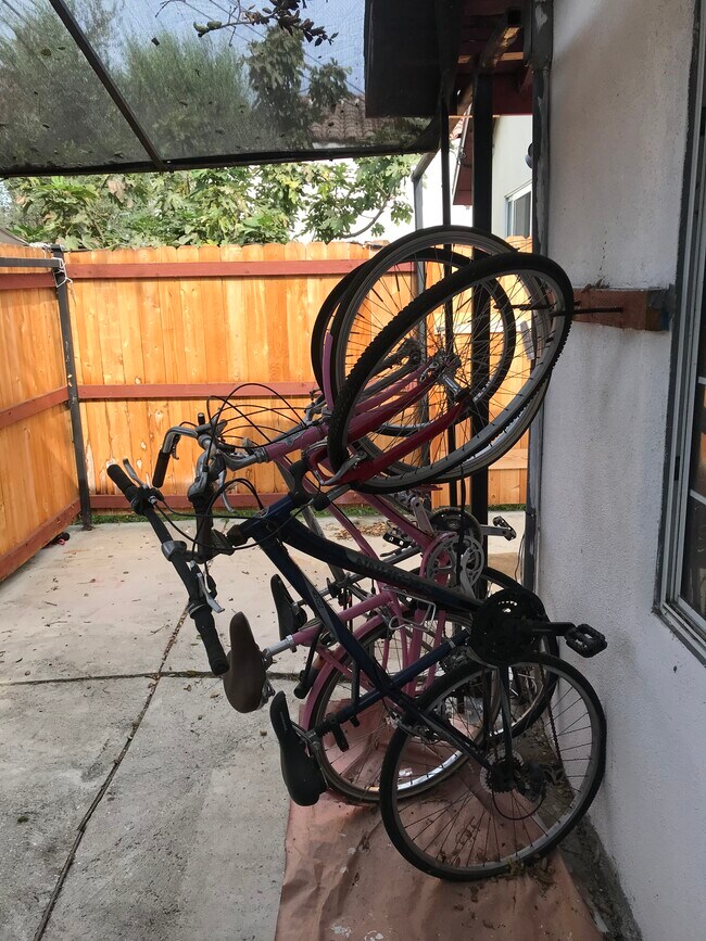 Gated Bike and Storage Area - 727 N Alta Vista Blvd