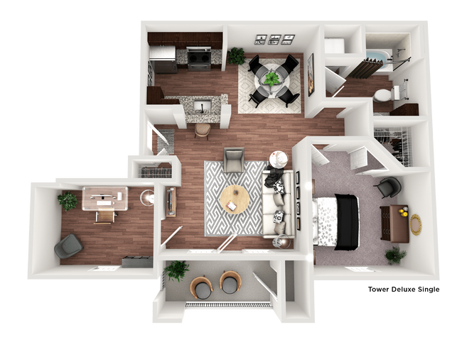 Floorplan - The Villa at River Pointe