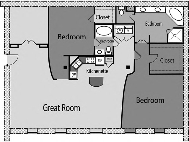 Floorplan - East End Lofts