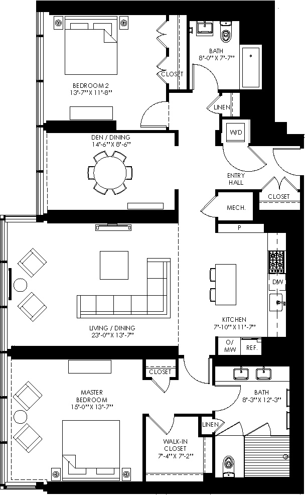 Floorplan - Apartments at Westlight