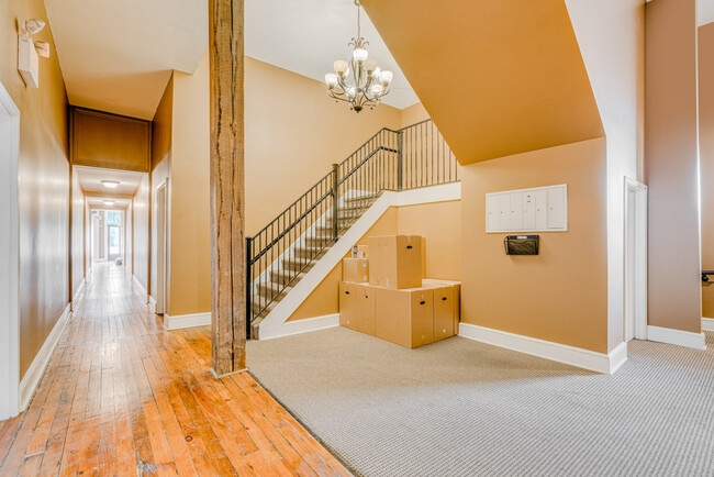 Mail area on the way to the garage - 310 S Main St