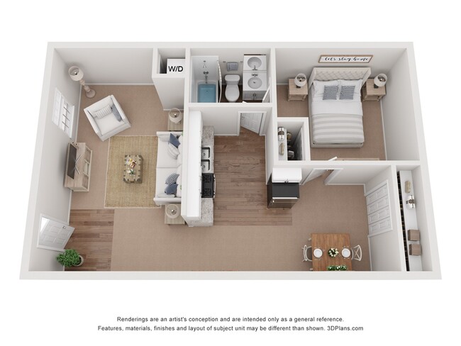 Floorplan - Hyde Park Townhomes