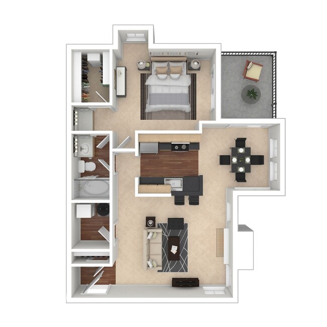 Floorplan - The Elms At Kingstowne