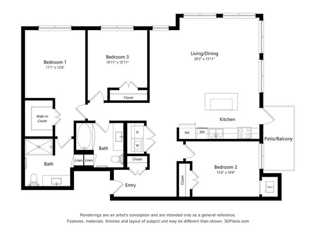 Floorplan - The Oasis at Twin Lakes