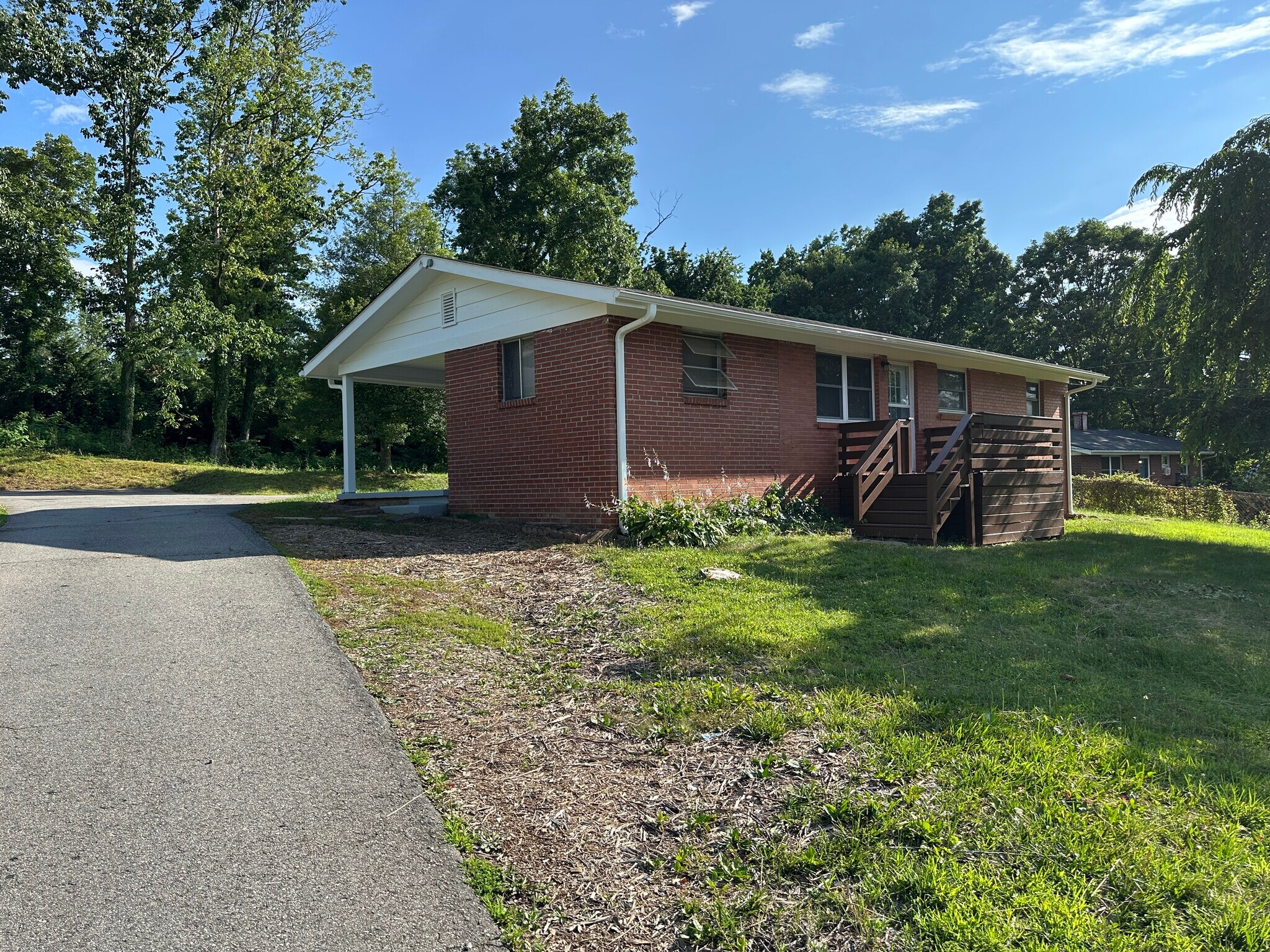 From the driveway - 33 Oakley Dogwood Dr