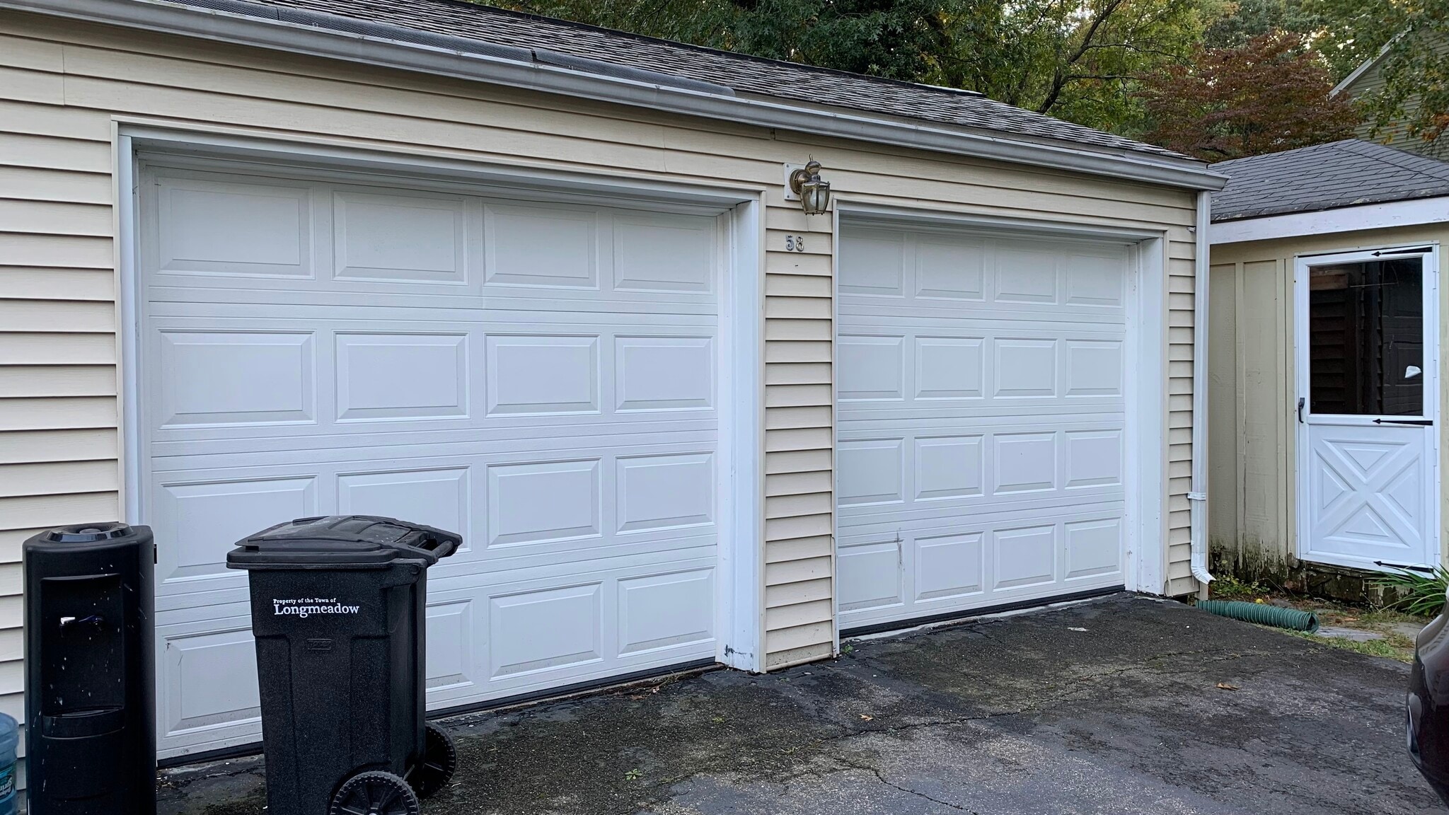 Attached two car garage - 58 Oakwood Dr