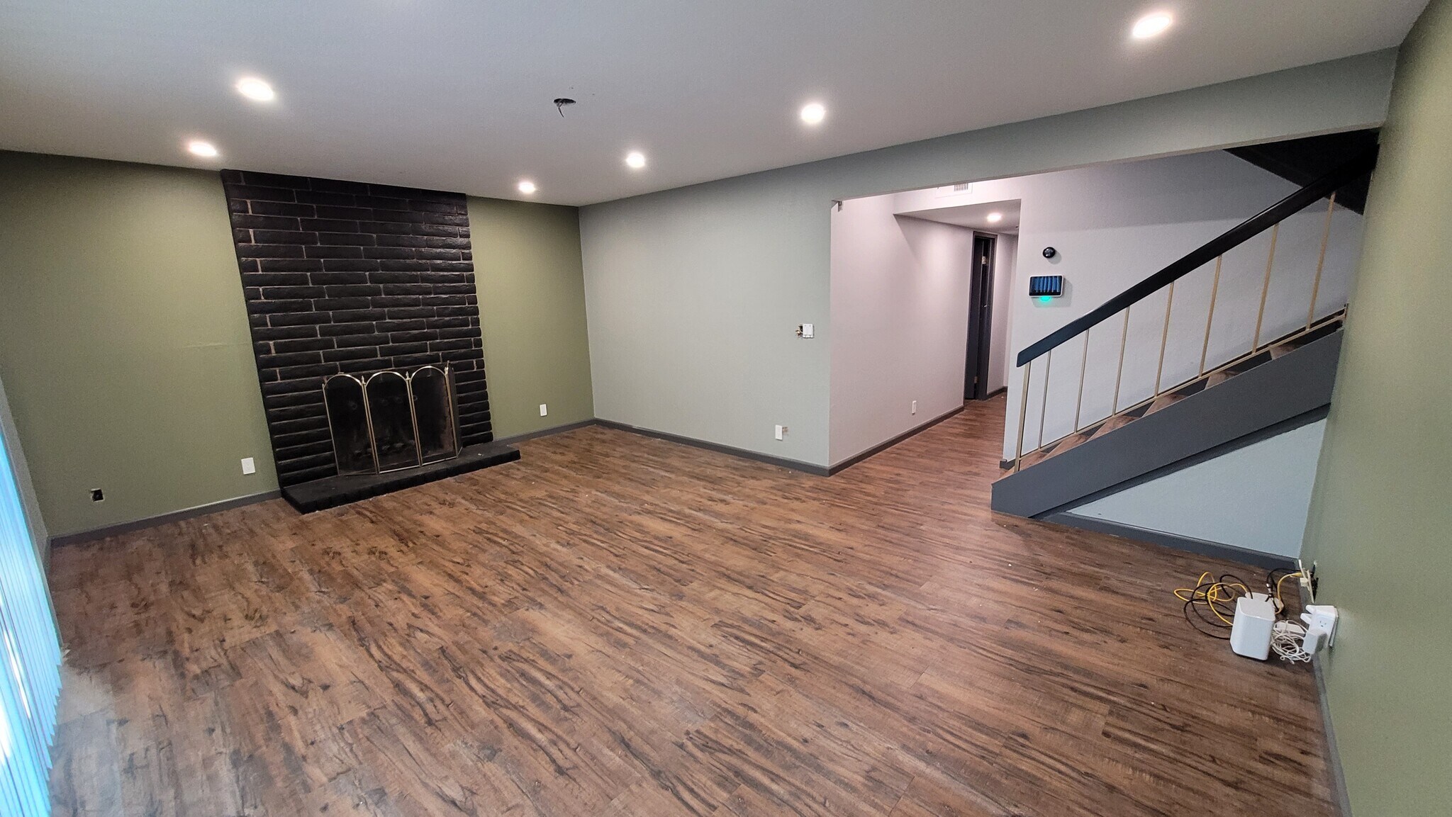 Family Room w fireplace - 108 Lexington Dr