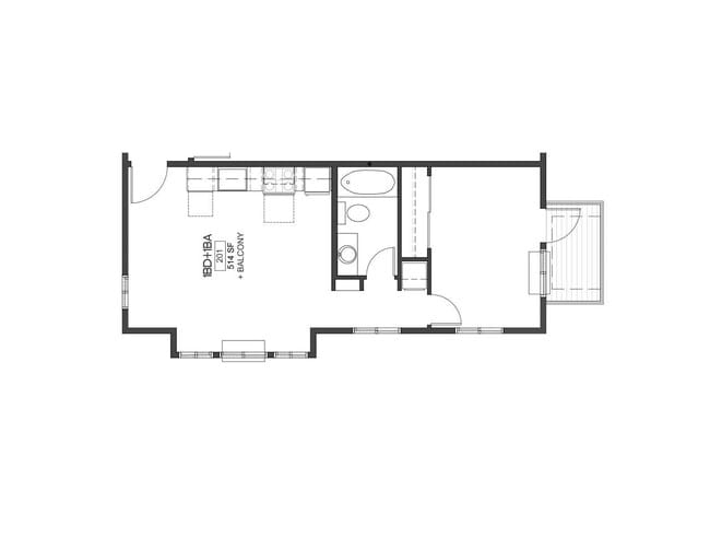 Floorplan - 311 Graham - Inclusionary Housing!