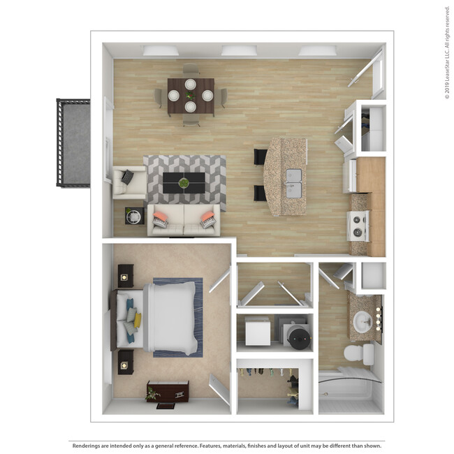 Floorplan - Matthews Lofts