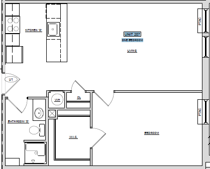 One Bedroom - The Stanley