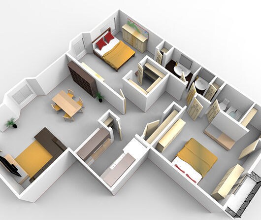 Floorplan - 7979 Westheimer Apartments
