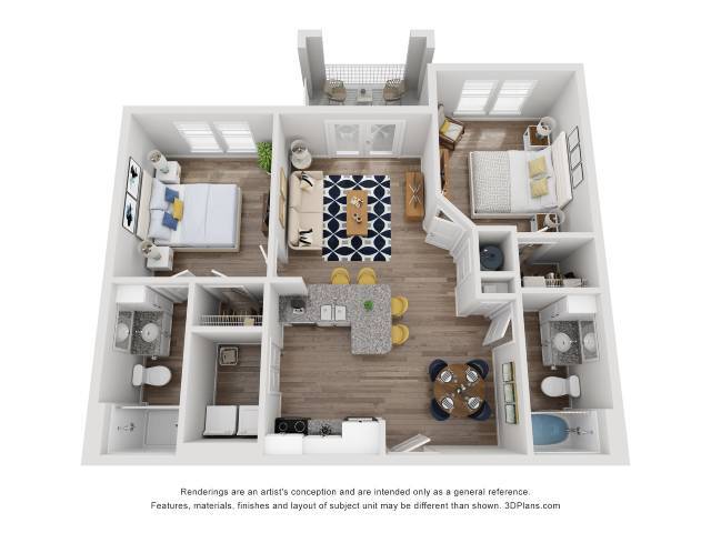 Floorplan - The Laurent at Carolina Forest