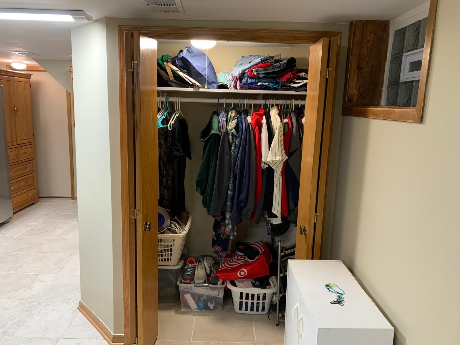 Another closet in the living room - 2235 Quebec Ave S