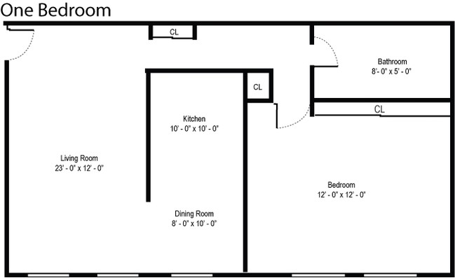 1BR/1BA - Washington Heights Apartments