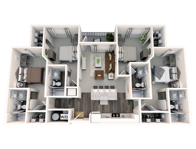 4.1 Floorplan - Statehouse Highline