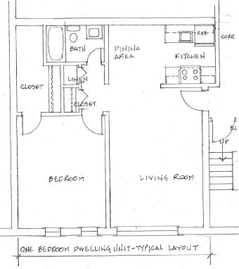 Floorplan - White Birch Apts.