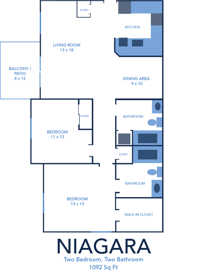 Floorplan - CenterPointe Apartments & Townhomes
