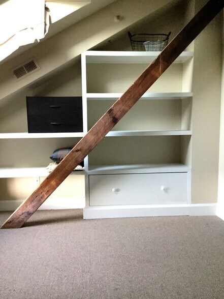 Master BR Shelves - 714 Buchanan St
