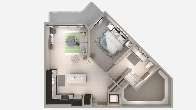 Floorplan - Centra Midtown