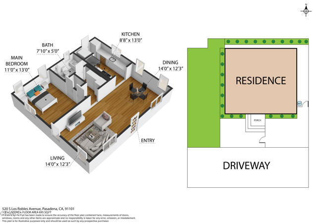 Building Photo - 520 S Los Robles Ave