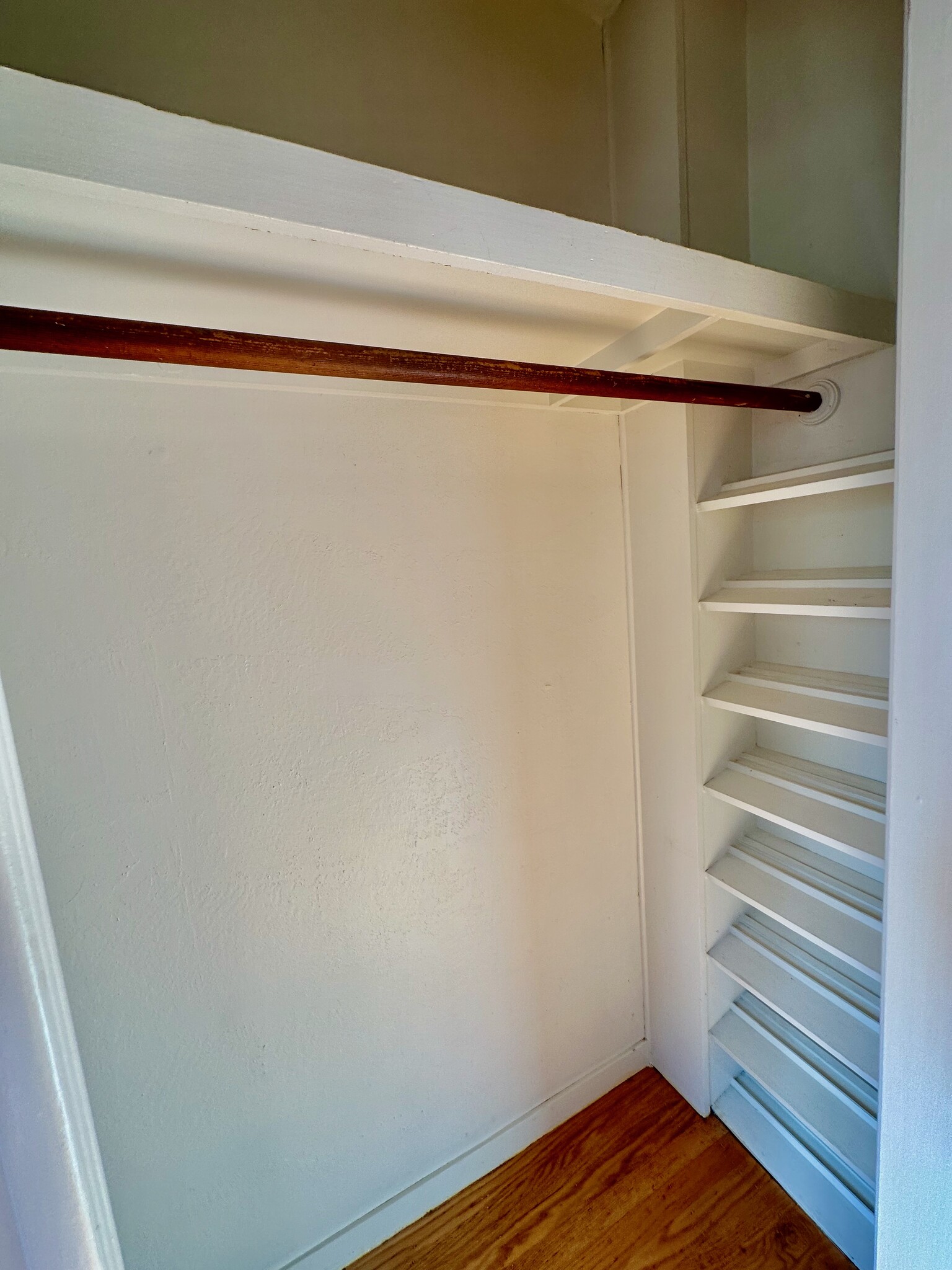 Built-in shoe rack in Bedroom 1 - 1342 Ordway St