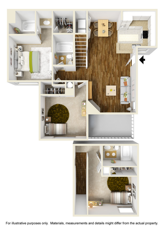 Floorplan - Atwood Apartments