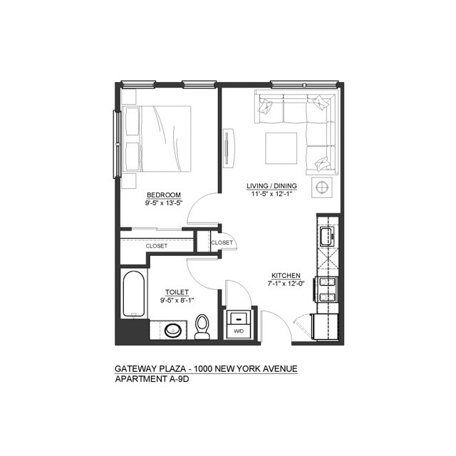 Floorplan: A9-D - Gateway Plaza