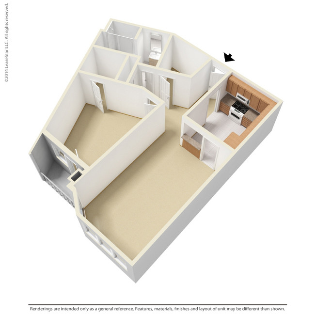 Floorplan - Vernon Oaks Apartments