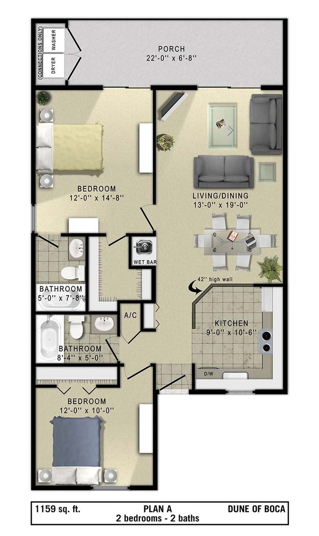 2BR/2BA - Lilac Village Dunes of Boca
