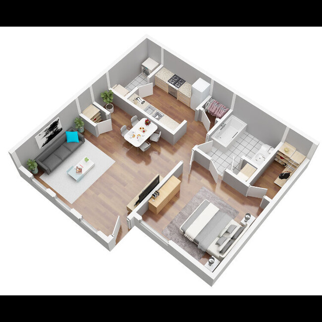 Floorplan - Burkburnett Residences