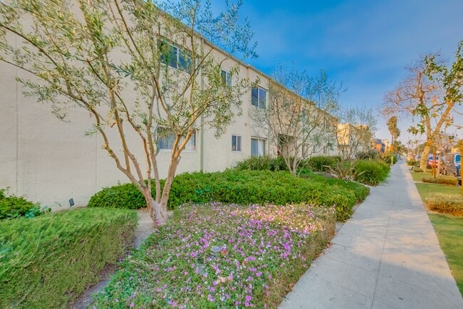 Exterior - Secure, Courtyard-Style Apartments in Park Mesa Heights — Classic Charm, Modern Convenience