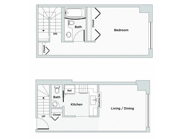 Floorplan - Oak Park City Apartments