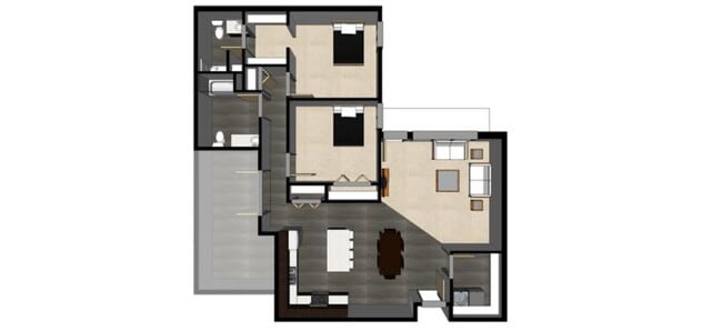 Floorplan - Arbor Courts - Building 1