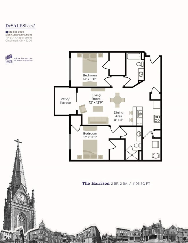 Floorplan - DeSales Flats Apartments*