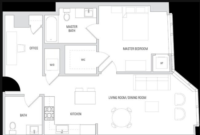 Building Photo - Fantastic Penthouse w/ Balcony and one car valet - 1BR/1 Office/1.5BA - Lumina / SOMA