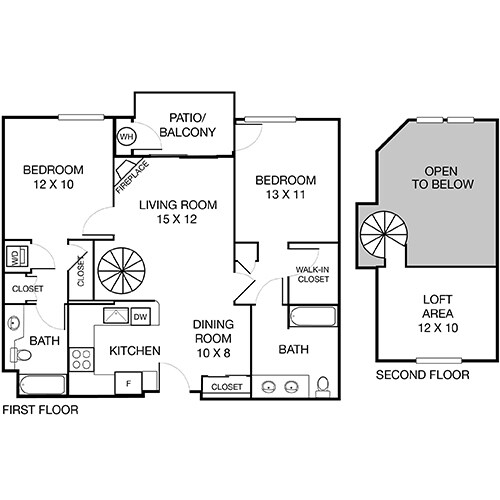 Floorplan - The Villas at Park La Brea