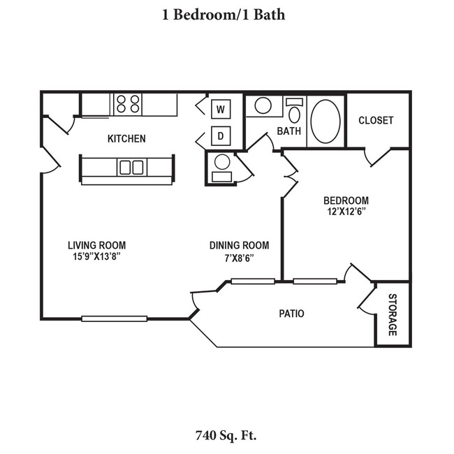 Floorplan - The Vinings Apartments