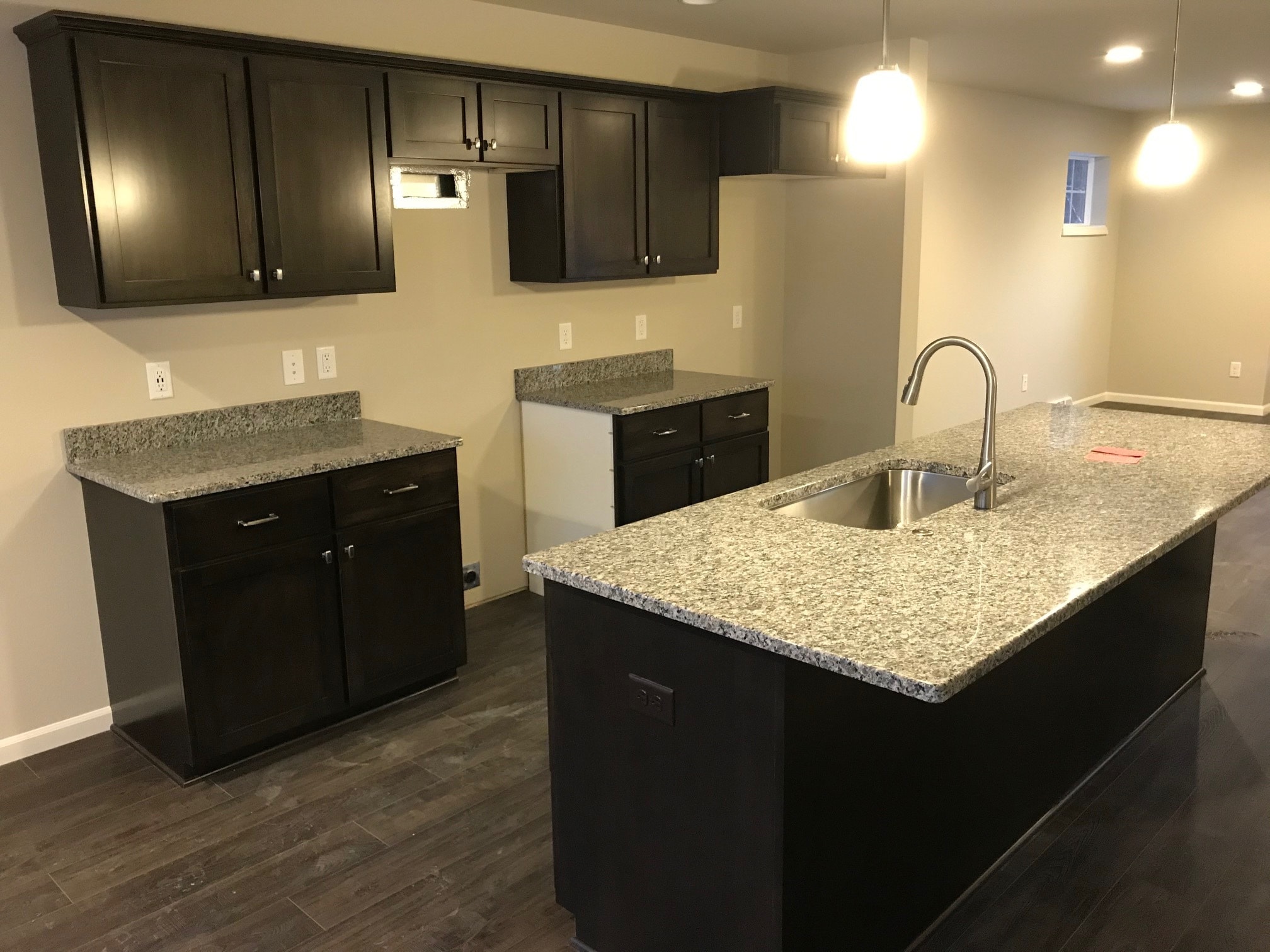 Large open concept kitchen with brand new stainless steel appliances including gas stove! - 5858 Lien Rd