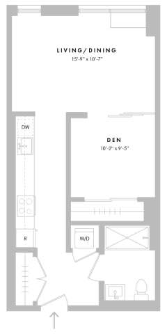 Floorplan - The Hazel Jersey City