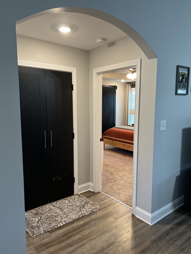 decorated french door access to laundry room - 2053 Jackie Lorraine Dr