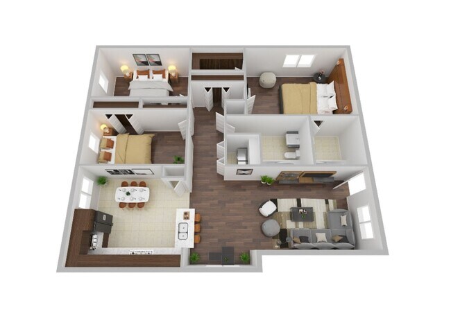 Floorplan - Prairie Breeze Townhomes