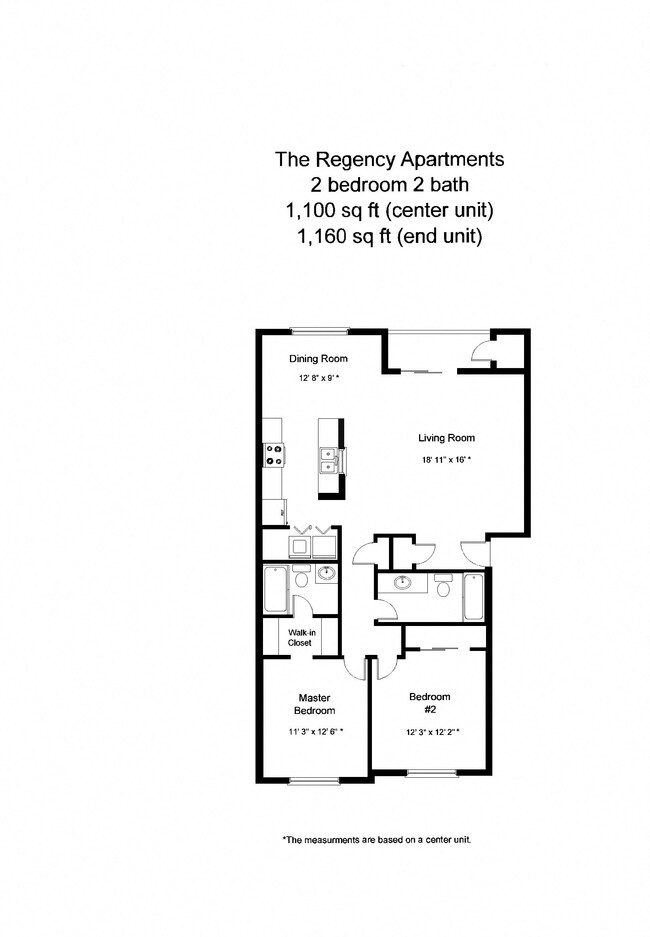 Floorplan - Regency Apartments