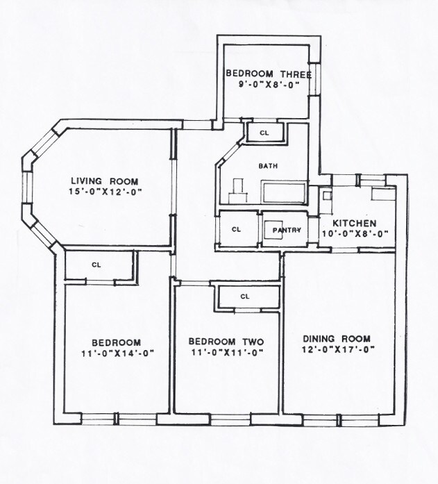 Floorplan - 437-59 W. Belmont Ave.