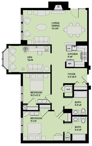 Floorplan - Marion Square