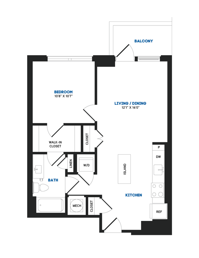 Floorplan - The Chase at Bryant Street